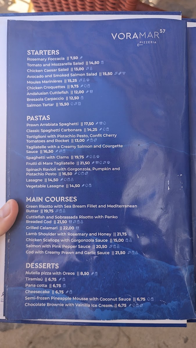 Menu Voramar 57 Pizzería-2