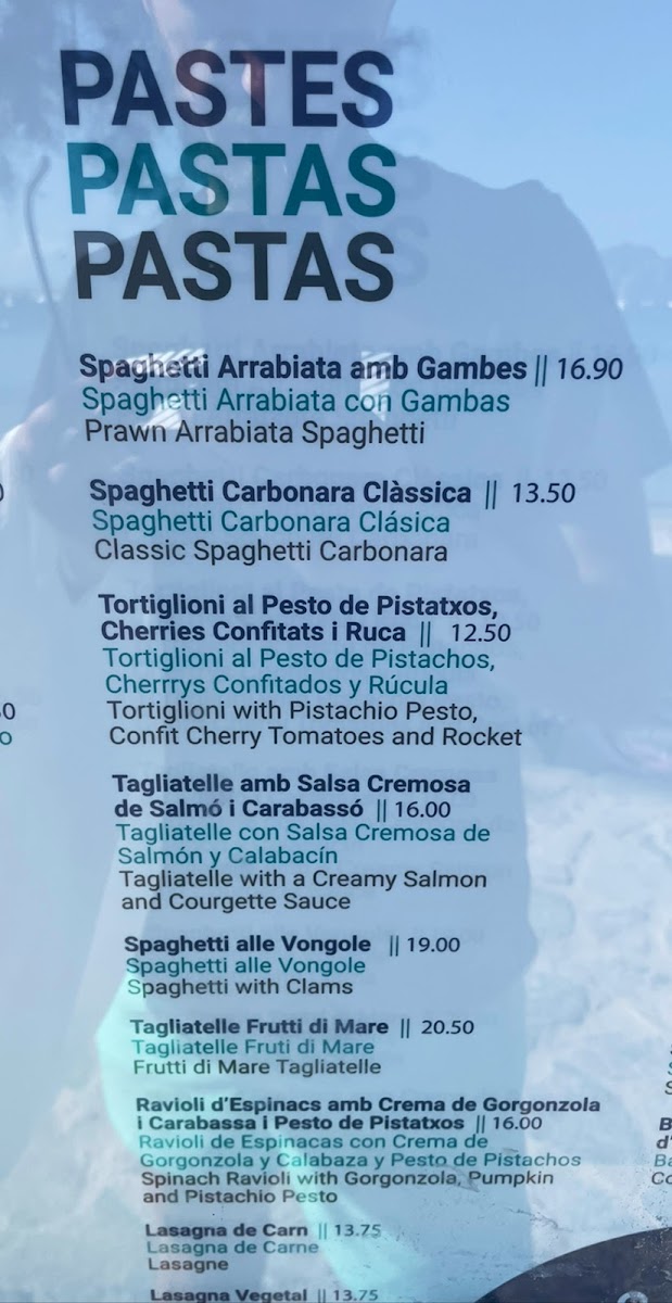 Menu Voramar 57 Pizzería-7