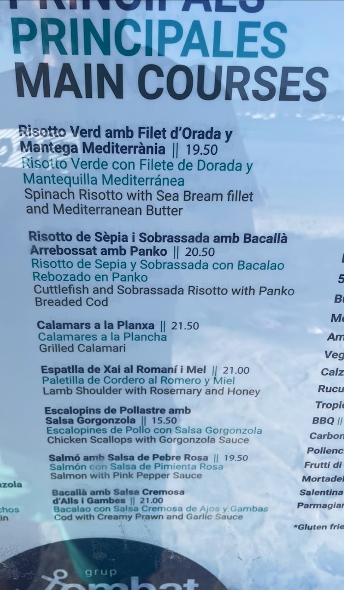 Menu Voramar 57 Pizzería-8