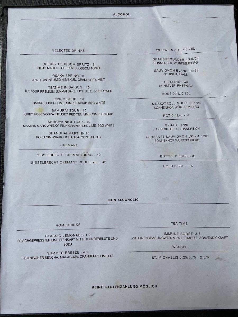 Menu Vous Restaurant & Bar-10