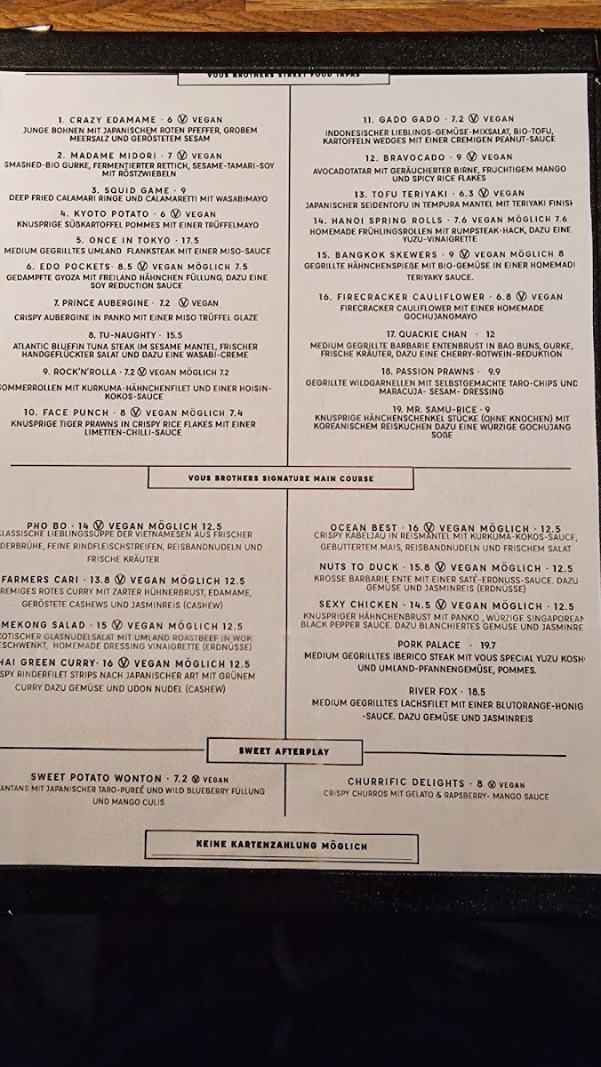 Menu Vous Restaurant & Bar-6