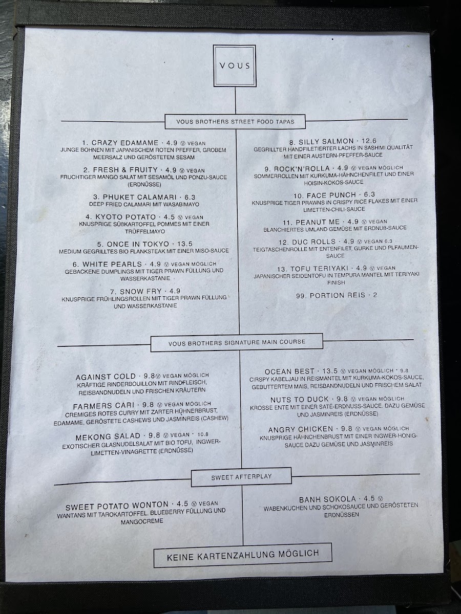 Menu Vous Restaurant & Bar-9