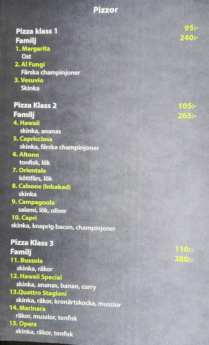Menu Värdshuset Gripen-2
