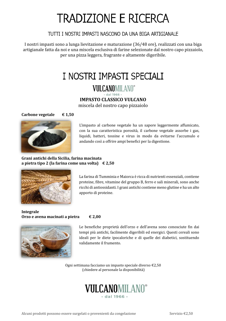 Menu Vulcano Milano Pizza E Pesce-10