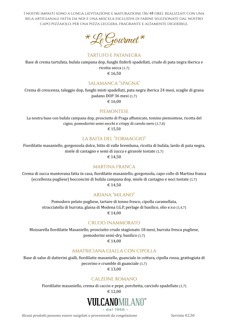Menu Vulcano Milano Pizza E Pesce-2