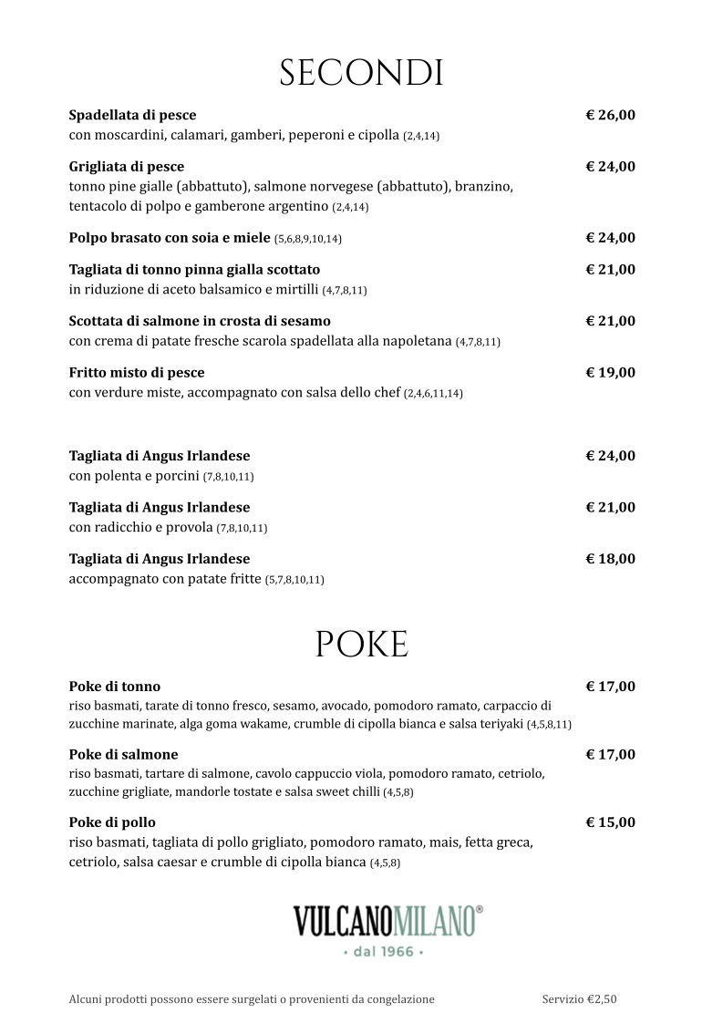 Menu Vulcano Milano Pizza E Pesce-3