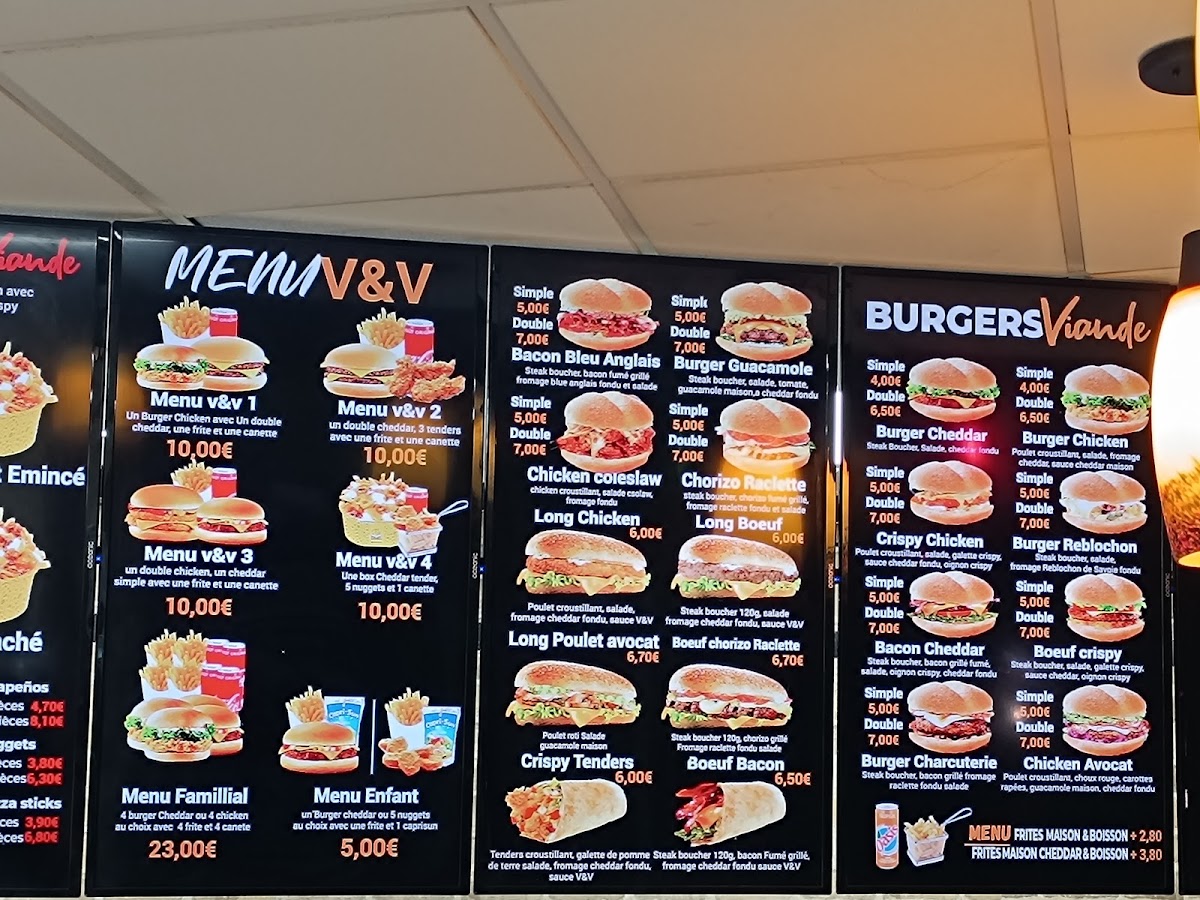 Menu V&v House-5
