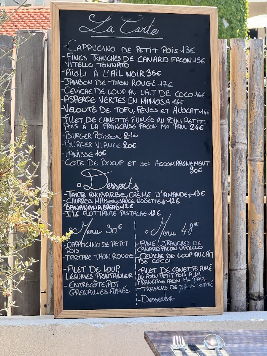 Menu V&v⎮Coti-2