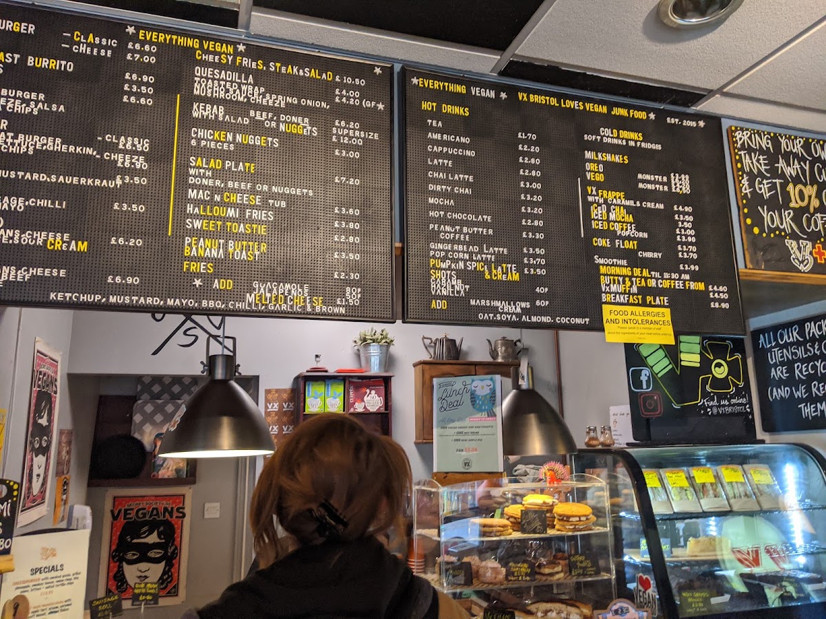 Menu Vx Bristol-7