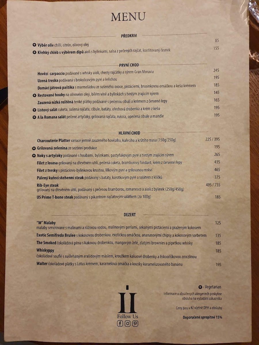 Menu W Restaurant - Meat, Wine & Whiskey-6