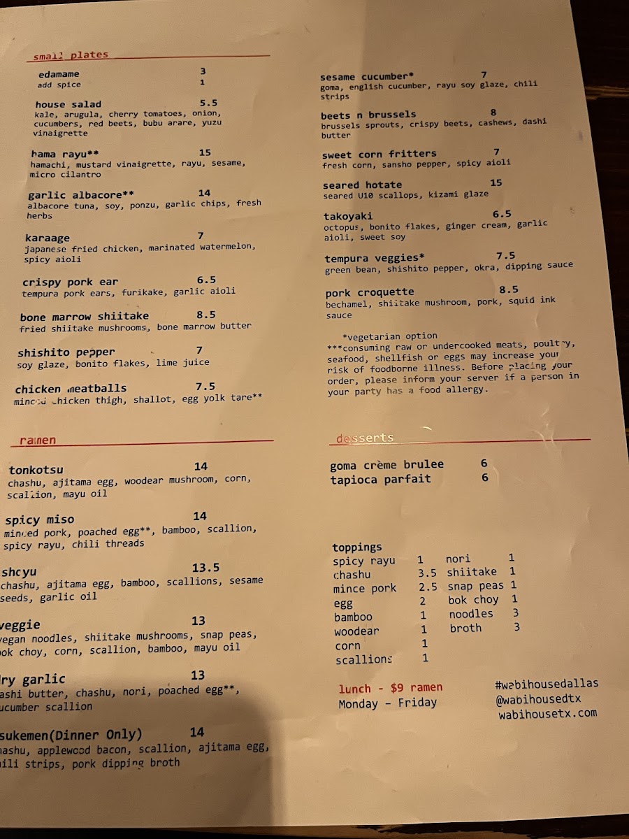 Menu Wabi House-5