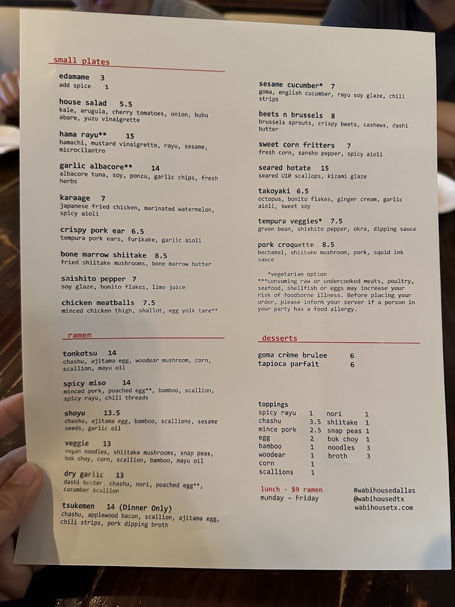 Menu Wabi House-6