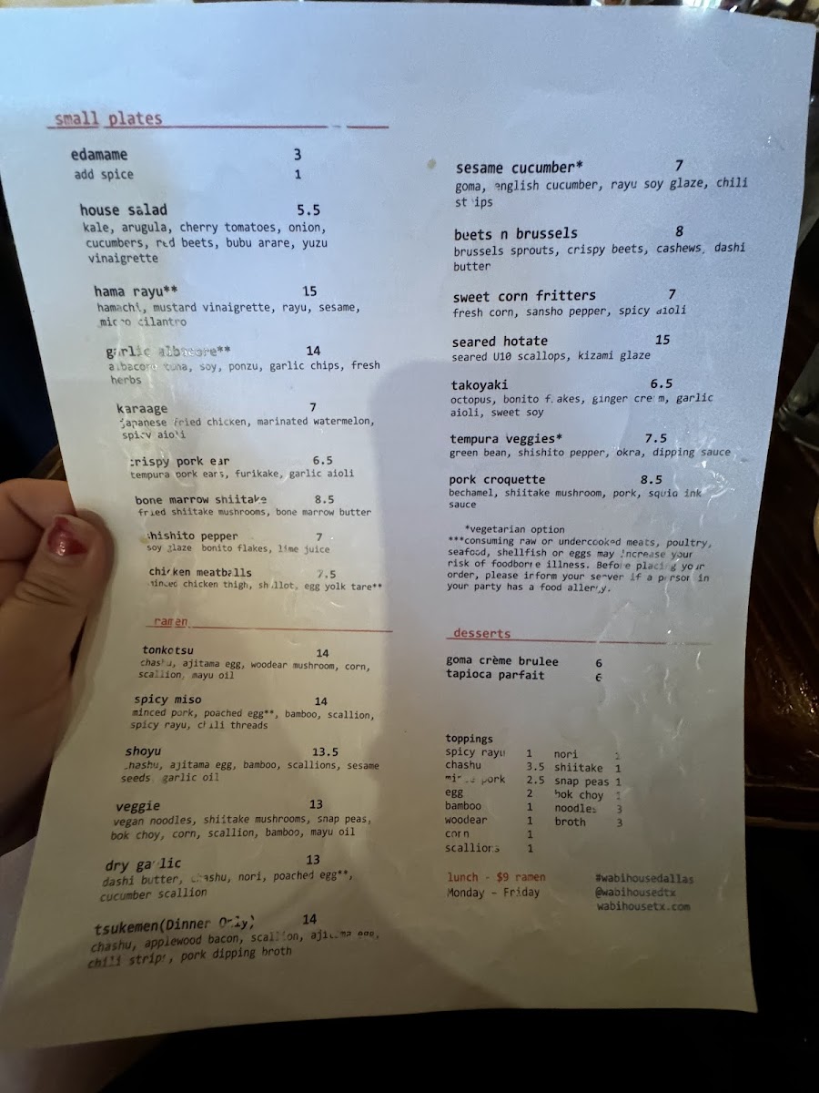 Menu Wabi House-9