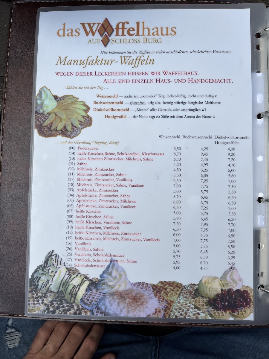 Menu Waffelhaus Zum Bergischen Löwen-10