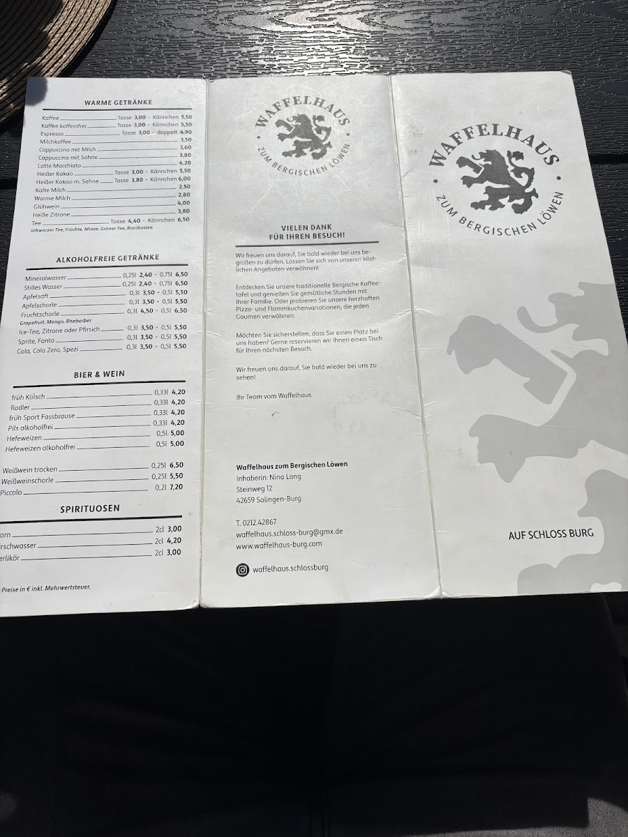 Menu Waffelhaus Zum Bergischen Löwen-3