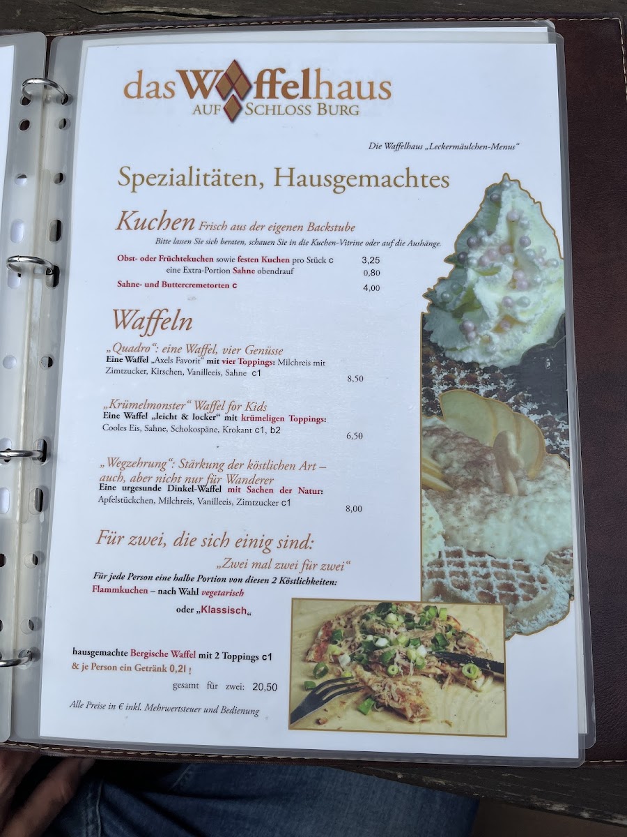 Menu Waffelhaus Zum Bergischen Löwen-7