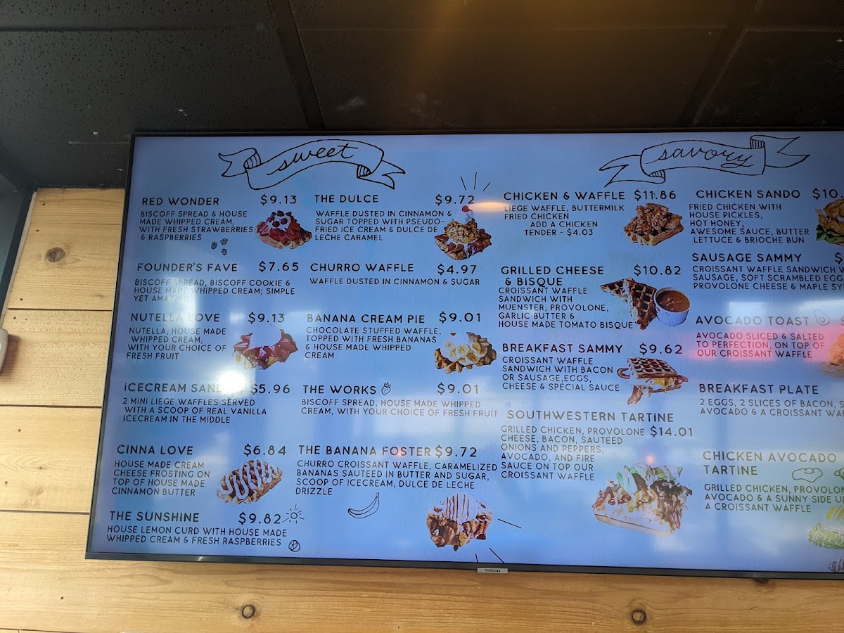 Menu Waffle Love - Draper-10