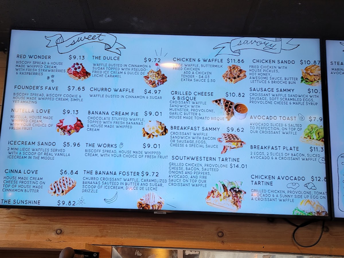 Menu Waffle Love - Draper-5