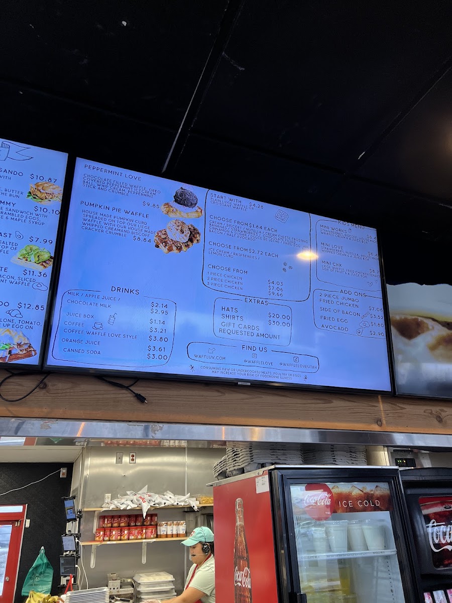 Menu Waffle Love - Draper-9
