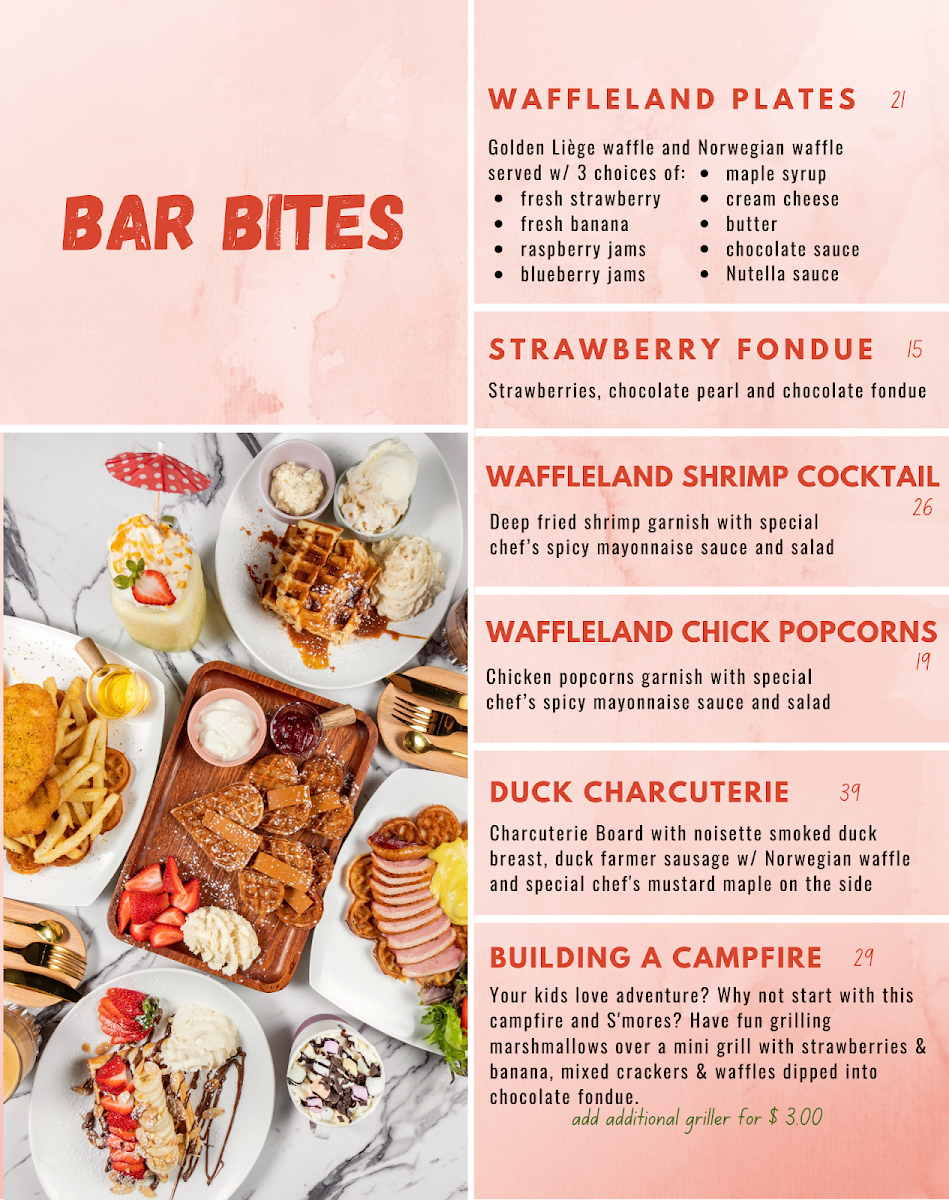 Menu Waffleland Café-1
