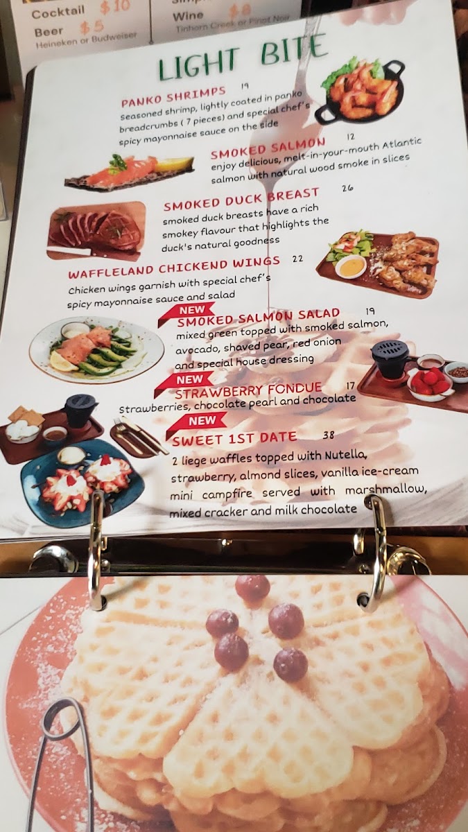 Menu Waffleland Café-10