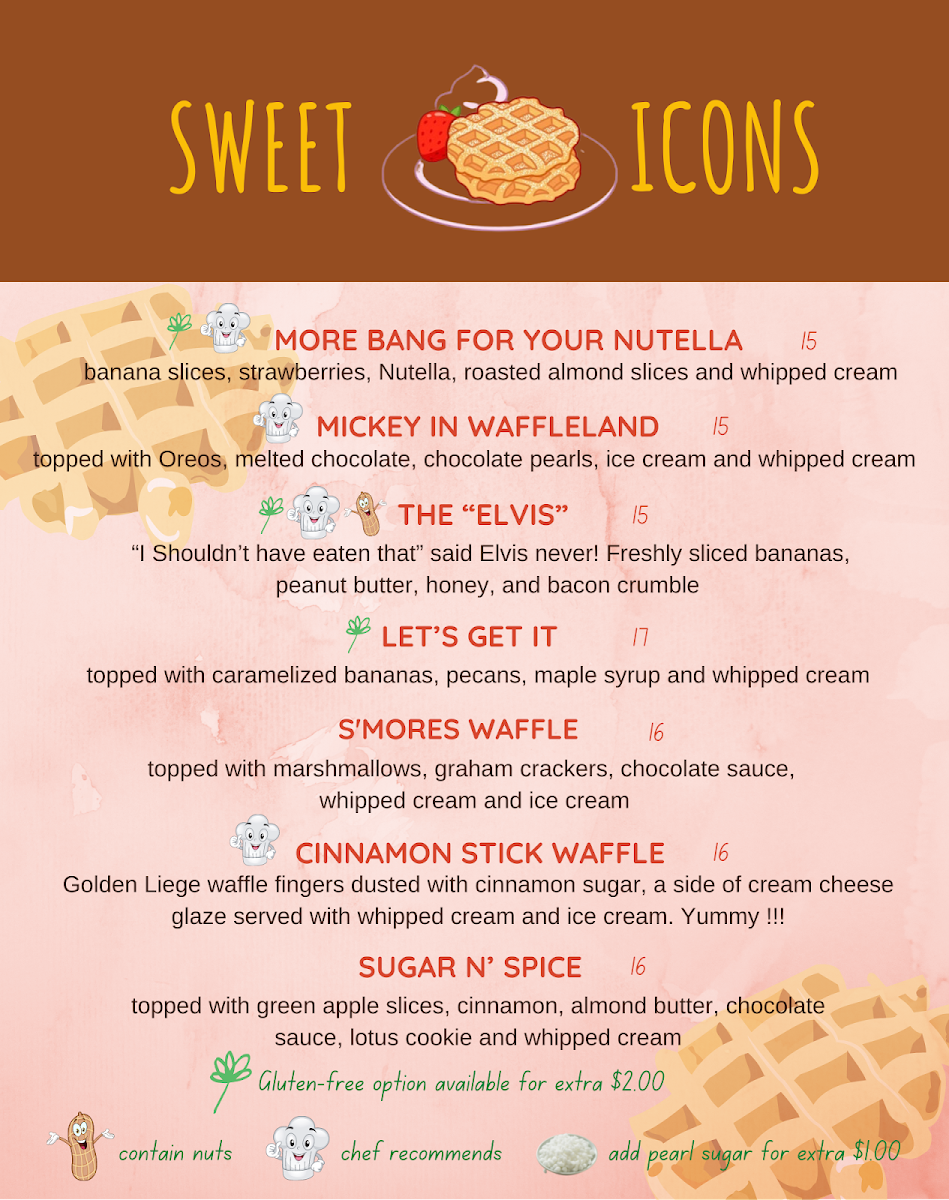 Menu Waffleland Café-5
