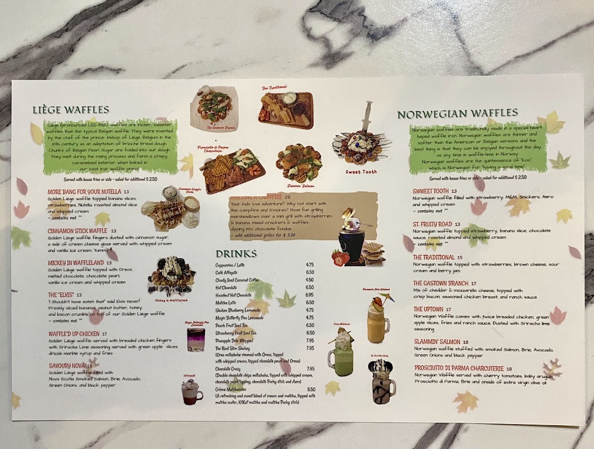 Menu Waffleland Café-9