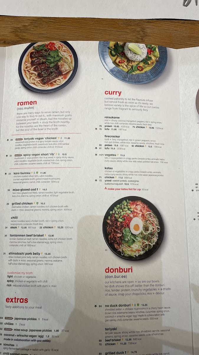 Menu Wagamama Islington-10