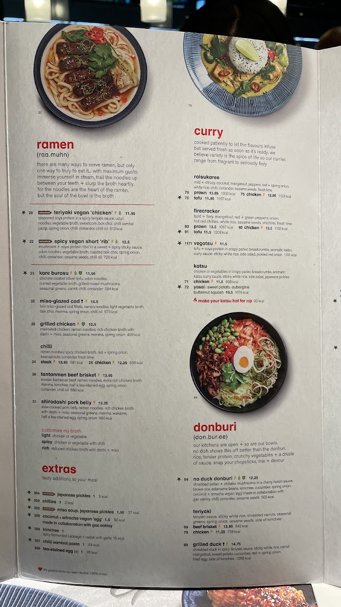 Menu Wagamama Islington-4