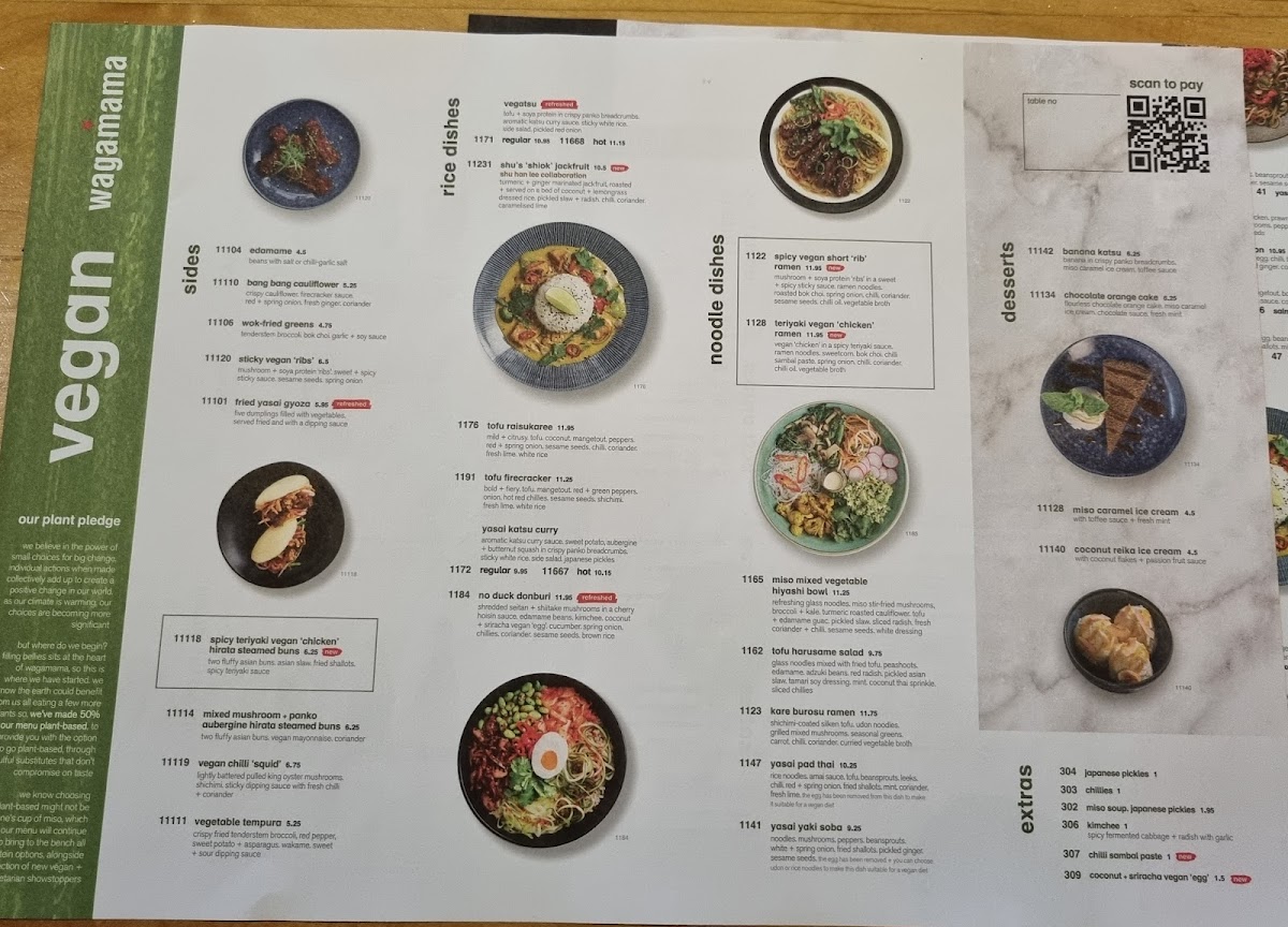 Menu Wagamama Kensington-8