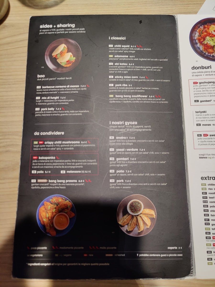 Menu Wagamama -Milano Merlata Bloom-10