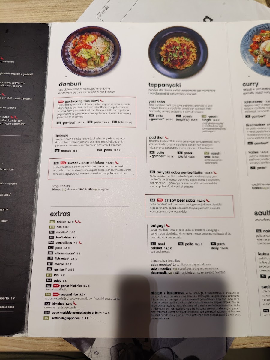 Menu Wagamama -Milano Merlata Bloom-6