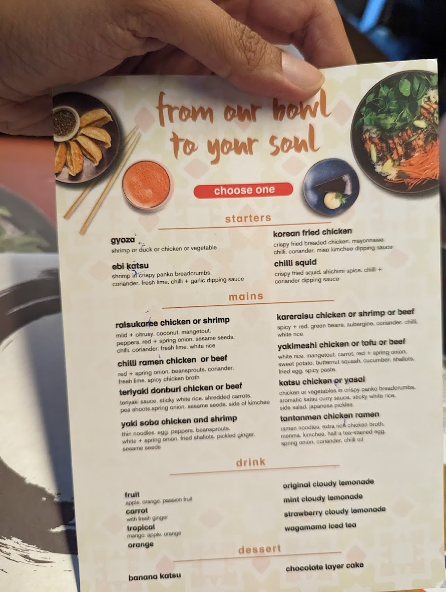 Menu Wagamama Motor City-5