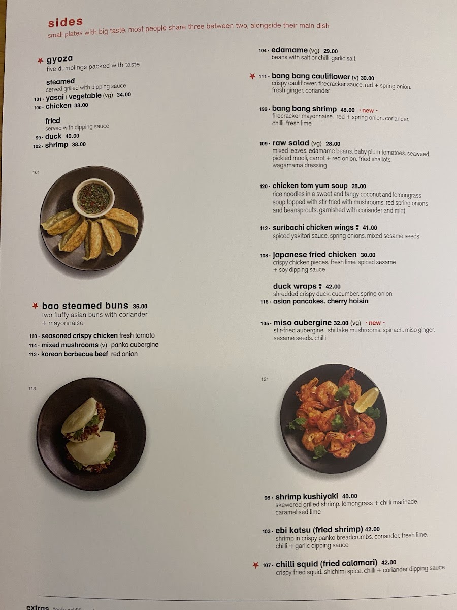 Menu Wagamama Motor City-6