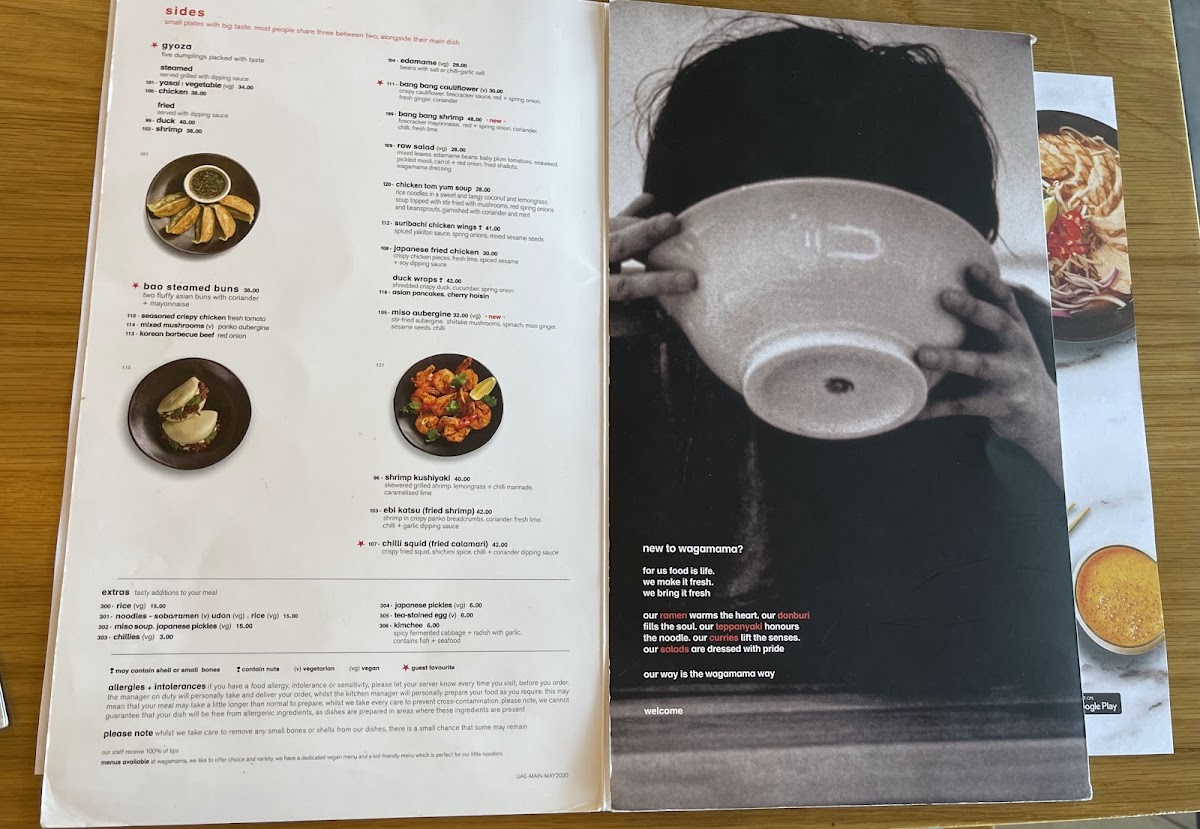 Menu Wagamama Motor City-7