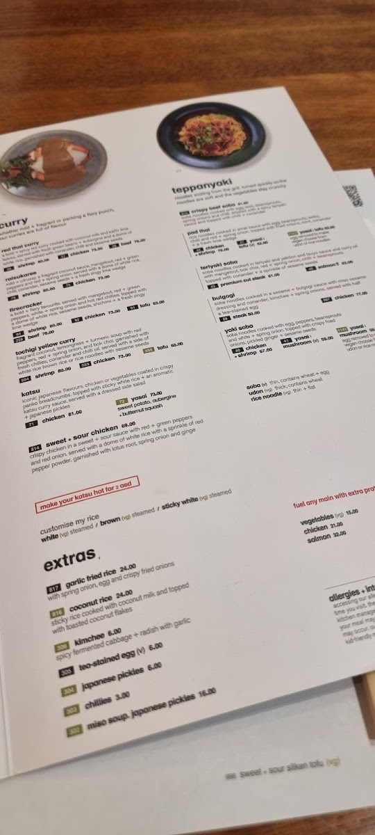 Menu Wagamama Motor City-9