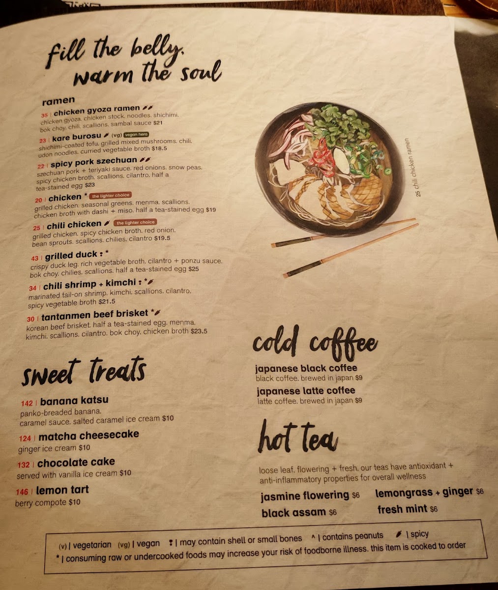 Menu Wagamama, Nomad, New York-5