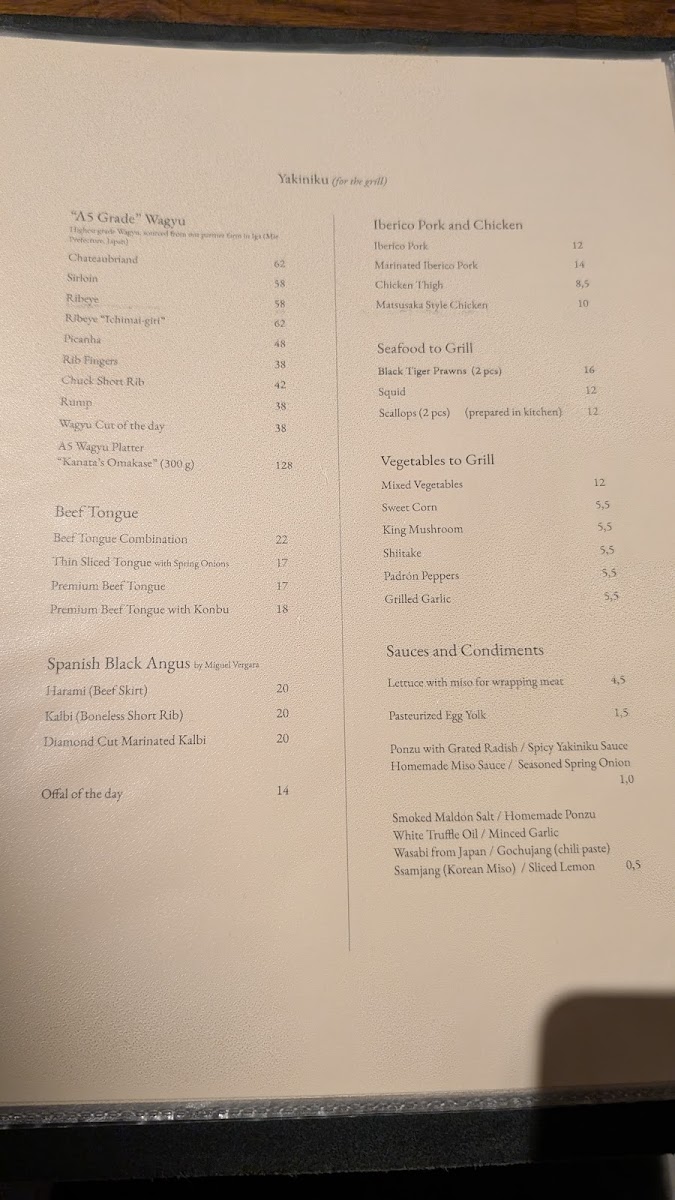 Menu Wagyu Kanata-4