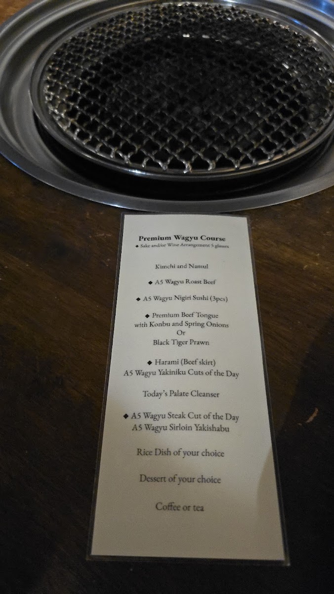 Menu Wagyu Kanata-7