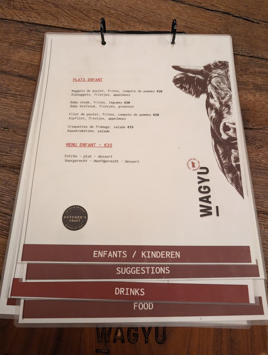 Menu Wagyu-9