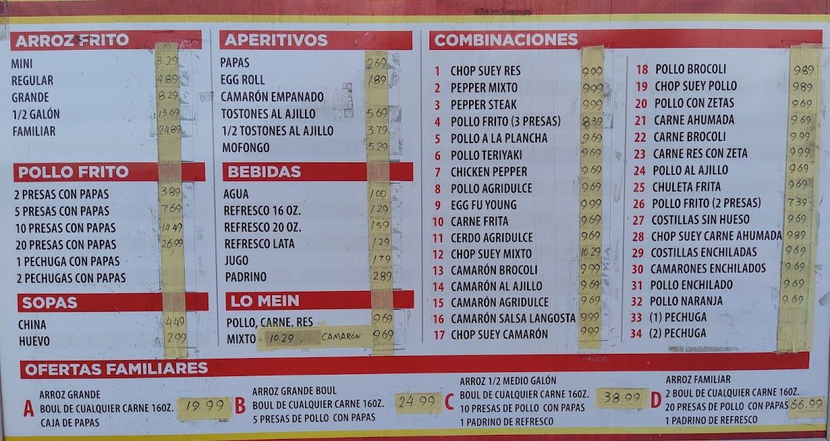 Menu Wah Fun Restaurant-1