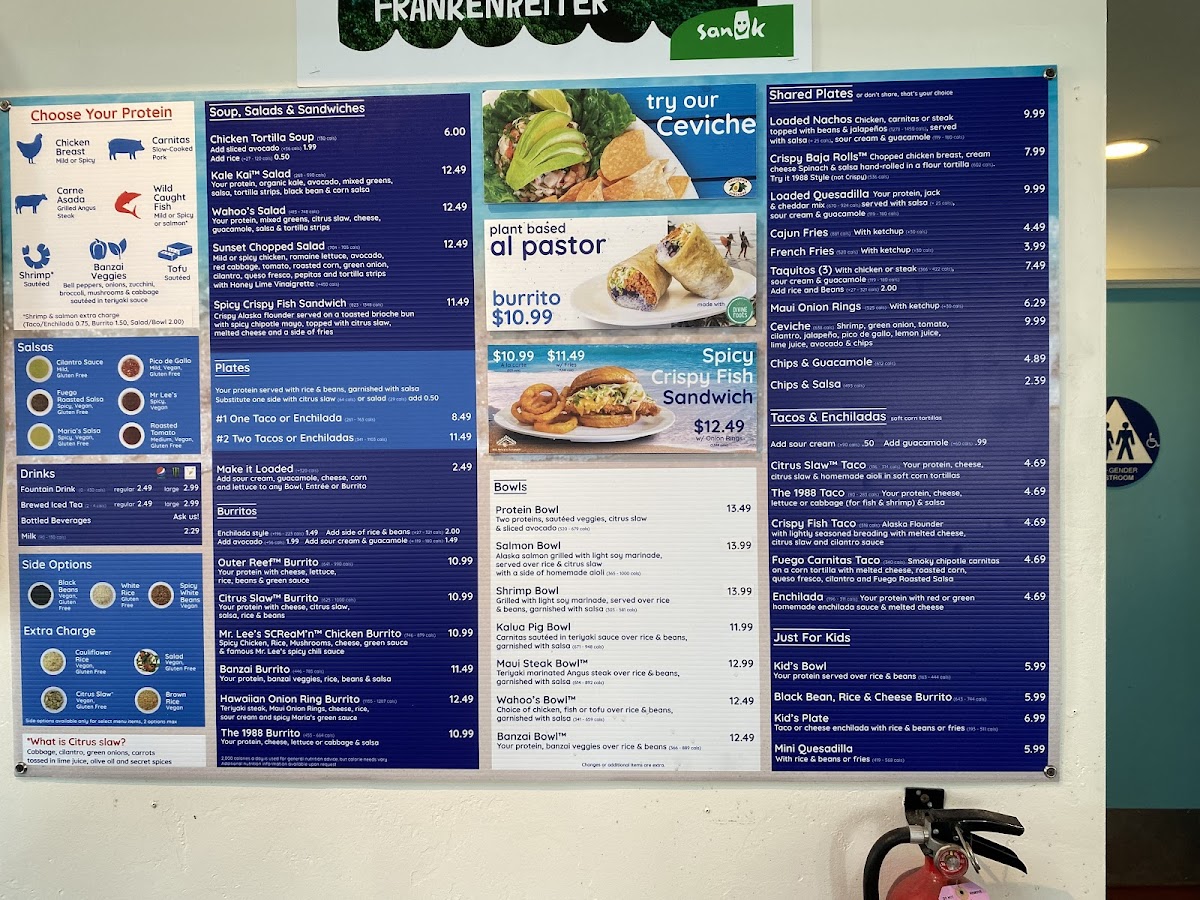 Menu Wahoo's Fish Taco-1