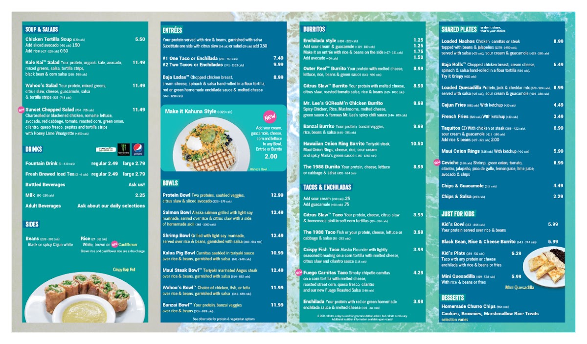 Menu Wahoo's Fish Taco-3