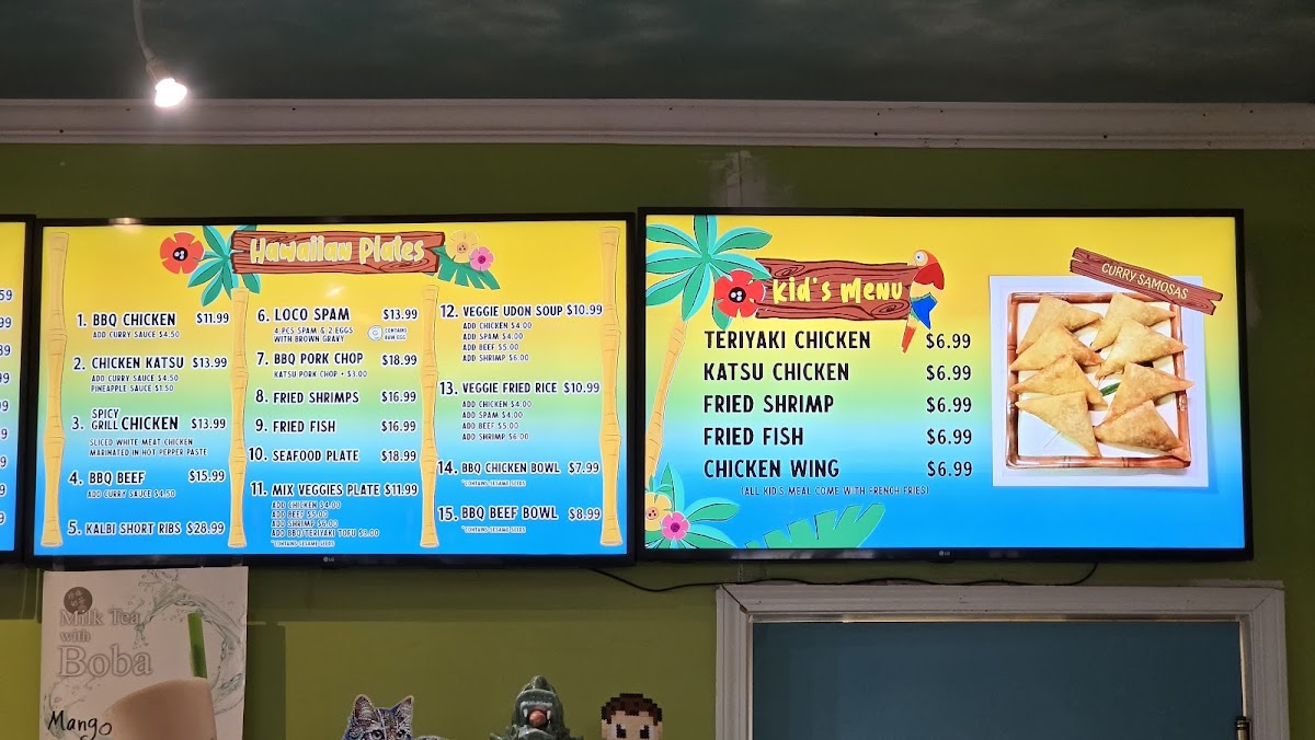 Menu Waikikie Hawaiian Bbq-2