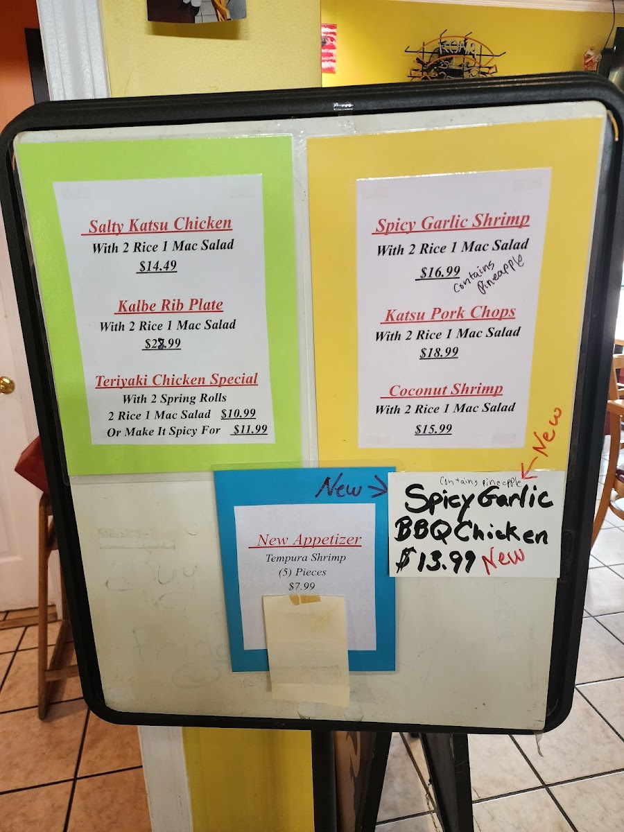 Menu Waikikie Hawaiian Bbq-6