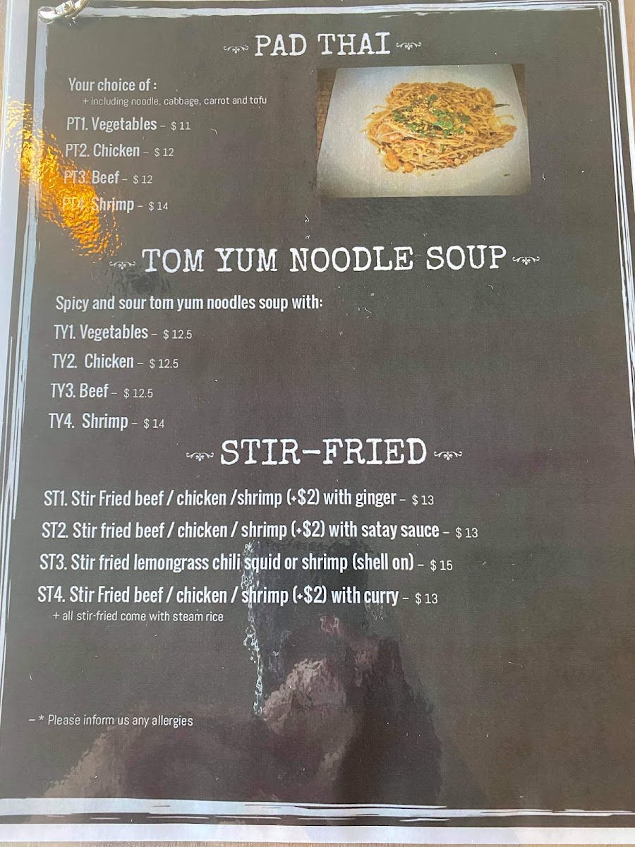 Menu Waiting Phở U-9