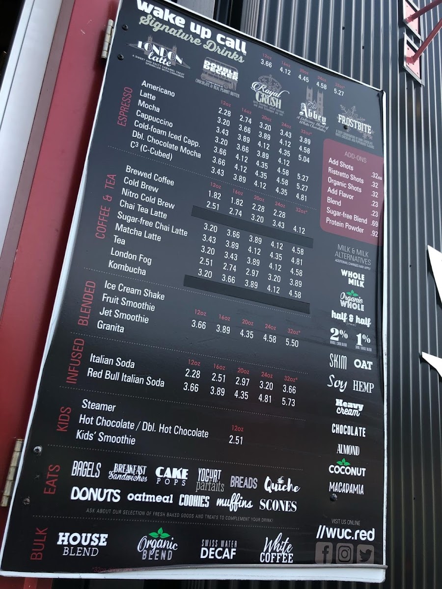 Menu Wake Up Call - Dishman-4