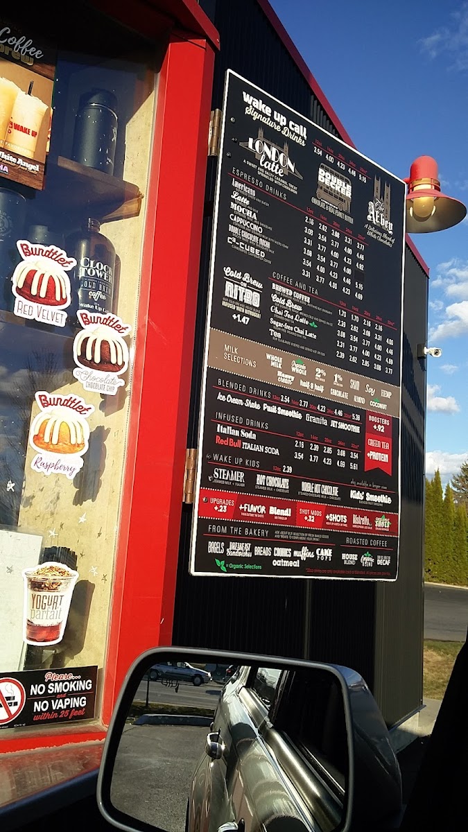 Menu Wake Up Call - Evergreen-4