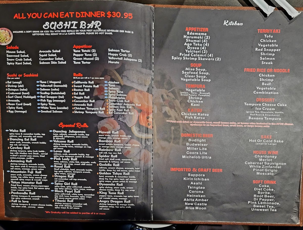 Menu Wako Japanese Cuisine-2