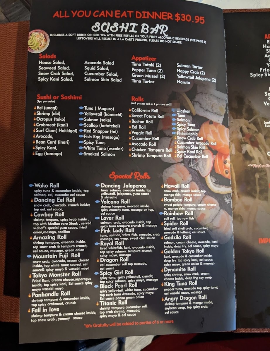 Menu Wako Japanese Cuisine-7
